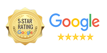 Classificação 5 estrelas no Google
